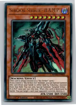 Surgical Striker H.A.M.P - Ultra Rare YUGIOH Card Mint / Near Mint Condition - Image 1