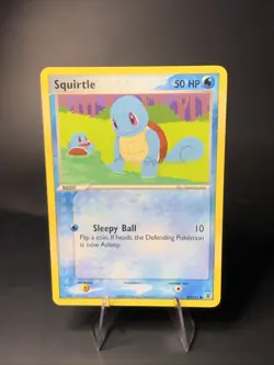 Squirtle 82/112 FireRed & LeafGreen Non Holo Vintage Pokemon Card 2004 NM - Image 1