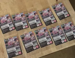 Ten (10) ONE PIECE Monkey D. Luffy US Voyage College Basketball Promo Cards New - Image 2