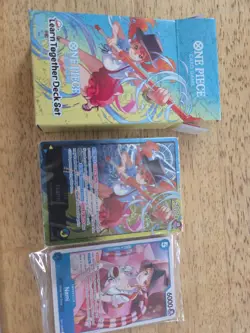 Learn Together Deck Set Sealed One Piece Card Game Alt Leader Op11 Nami Deck - Image 1