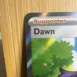 Pokemon Dawn 118/94 Full Art 2025 TCG Phantasmal Flames English Card NM - Image 2