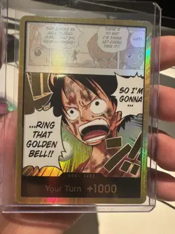 Luffy Golden Don OP-15 One Piece Card English - Image 1