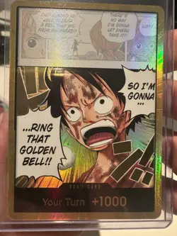 Luffy Golden Don OP-15 One Piece Card English - Image 2