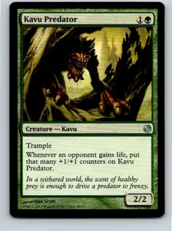 Magic the Gathering Kavu Predator Duel Decks: Heroes vs. Monsters MTG Free Ship! - Image 1