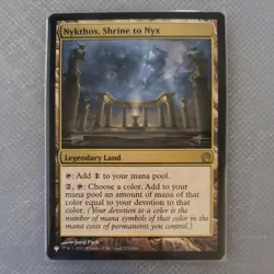 Nykthos, Shrine to Nyx - The List Reprint - Theros Art - NM Magic MTG - Image 3