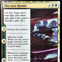 The Last Ronin - REG - MTG - TMT - 0154 - MYTHIC ~ NM - Image 1