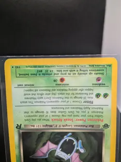 Pokemon Dark Golbat Holo Card 7/82 1st Edition - Image 3