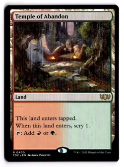 Temple of Abandon - Commander: Tarkir: Dragonstorm - MTG - Image 1