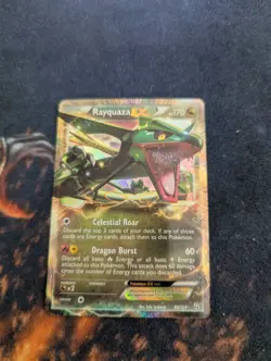 Rayquaza EX Ultra Rare Dragons Exalted 85/124 Pokemon TCG - Image 1