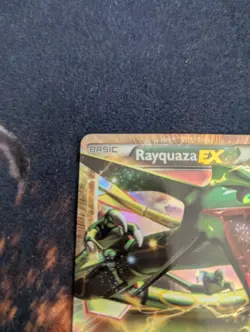 Rayquaza EX Ultra Rare Dragons Exalted 85/124 Pokemon TCG - Image 3