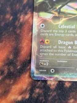 Rayquaza EX Ultra Rare Dragons Exalted 85/124 Pokemon TCG - Image 5