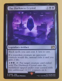 The Darkness Crystal #96 (NM) Final Fantasy FIN Magic MTG - Image 1