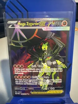 Pokemon Mega Zygarde EX Ultra Rare Full Art Holo 104/088 310 HP 200/150 Attack - Image 1