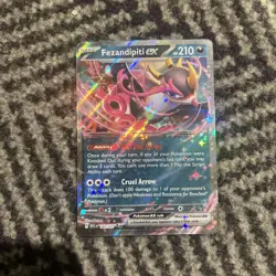 Fezandipiti Ex 142/217 - Ascended Heroes - English - Pokemon TCG mint condition - Image 1