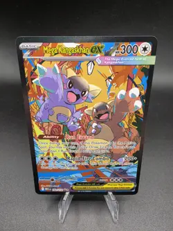 Pokemon Mega Kangaskhan ex MEGA EVOLUTION 182/132 Special Illustration Rare SIR - Image 1