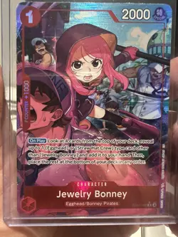 Jewelry Bonney EB04-002 Rare Alternate Art One Piece Card English - Image 1