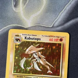 Kabutops 9/62 HOLO Rare Fossil✨EXCELLENT Pokemon Card TCG - Image 2