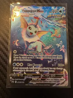 Vaporeon VMAX SWSH182 SWSH: Sword & Shield Promo Cards Holo - Image 1