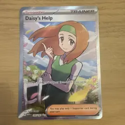 Pokemon TCG Daisy's Help 195/165 Scarlet Violet 151 English Card - Image 1