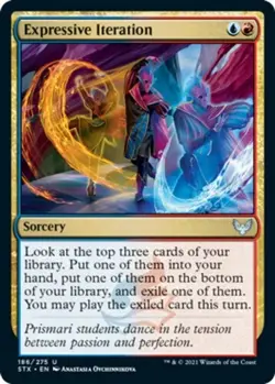 Expressive Iteration - Strixhaven: School of Mages - MTG - Image 1