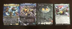 MTG TMNT Card Lot 18 Cards Mythics/Rares And Art Cards. Mixed Foils And Rares - Image 2