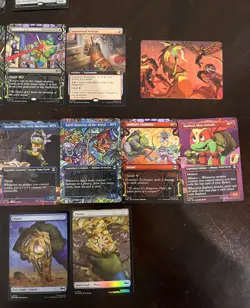 MTG TMNT Card Lot 18 Cards Mythics/Rares And Art Cards. Mixed Foils And Rares - Image 3
