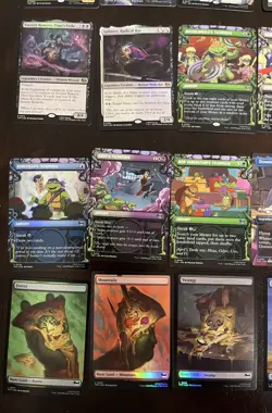 MTG TMNT Card Lot 18 Cards Mythics/Rares And Art Cards. Mixed Foils And Rares - Image 4