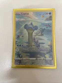 Pokemon TCG Crown Zenith Galarian Gallery Lapras Full Art GG05/GG70 NEAR MINT! - Image 1