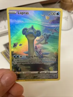 Pokemon TCG Crown Zenith Galarian Gallery Lapras Full Art GG05/GG70 NEAR MINT! - Image 2