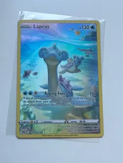 Lapras GG05/GG70 Crown Zenith: Galarian Gallery Holo Full Art NM Near Mint - Image 1