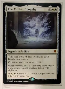 The Circle of Loyalty Throne of Eldraine - MTG MYTHIC - Image 1