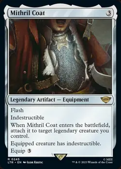 1 x Mithril Coat - Foil - Universes Beyond: The Lord of the Rings: Tales of Midd - Image 1