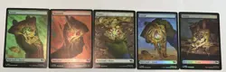 Full Set Basic Lands - SURGE Foil - Plains Swamp Forest Island Mtn MTG TMNT 5x - Image 1