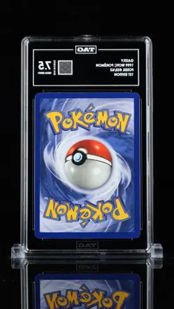 GASTLY 1ST EDITION NON-HOLO #33/62 - 1999 WOTC POKEMON FOSSIL TAG NEAR MINT+ 7.5 - Image 2