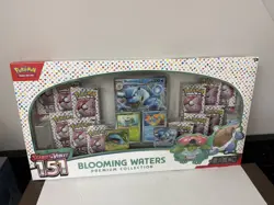 Pokemon TCG Scarlet & Violet 151 Blooming Waters Premium Collection Box Sealed - Image 1