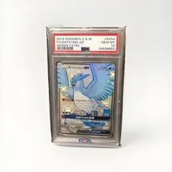 Pokemon TCG 2019 Hidden Fates Articuno GX SV54/SV94 Shiny Holo Rare PSA 10 - Image 1