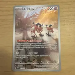 Pokemon TCG - S&V 151 - 179/165 Mr. Mime - Illustration Rare - NM/M 2 - Image 1