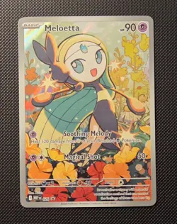 Pokemon TCG Meloetta Illustration Rare 026 Promo Mega Battle Deck NM - Image 1