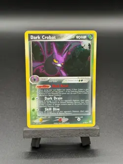 [NM] Pokemon Dark Crobat Ex Team Rocket Returns #3 Holo Rare 2004 - Near Mint - Image 1