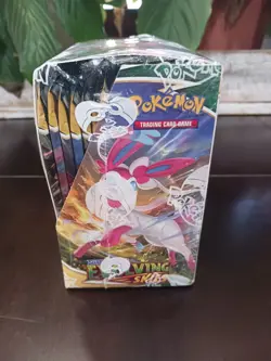 Pokemon TCG Evolving Skies Booster Box with Tear See Pics - Image 2