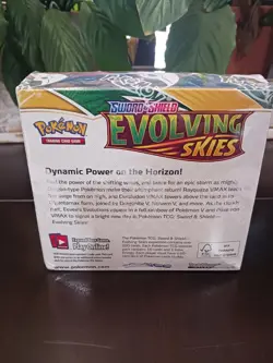 Pokemon TCG Evolving Skies Booster Box with Tear See Pics - Image 3