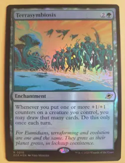 MTG - Terrasymbiosis, #0210, EOE, Foil, Pack Fresh NM, Rare - Image 1