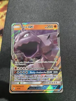Onix GX 36/68 Ultra Rare Hidden Fates Pokemon Cards TCG - Image 1