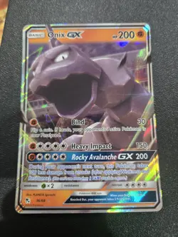 Onix GX 36/68 Ultra Rare Hidden Fates Pokemon Cards TCG - Image 2