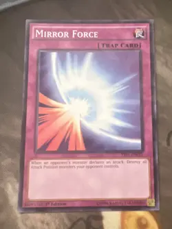 1x Mirror Force - YS15-ENF21 - Shatterfoil - 1st Edition YuGiOh - Image 1