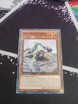 Yu-Gi-Oh! - War Rock Orpis BLVO-EN095 - 1st Ed - NM/M - Image 1