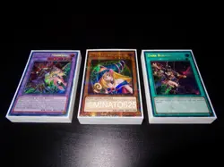 Yugioh Complete Dark Magician Girl Deck! Dragoon Chocolate Dragon Knight QCR - Image 1
