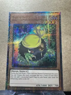 Kuribandit 1st Edition Quarter Century Secret Rare RA04-EN221 Yu-Gi-Oh! - Image 1