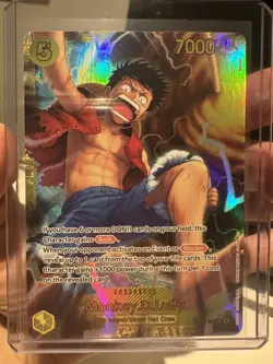Monkey.D.Luffy OP15-119 Secret Rare (SEC) One Piece Card English - Image 1