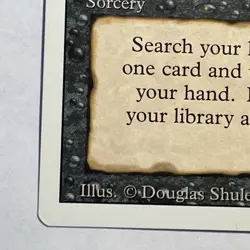 NM Demonic Tutor Revised Mtg Magic the Gathering - Image 5